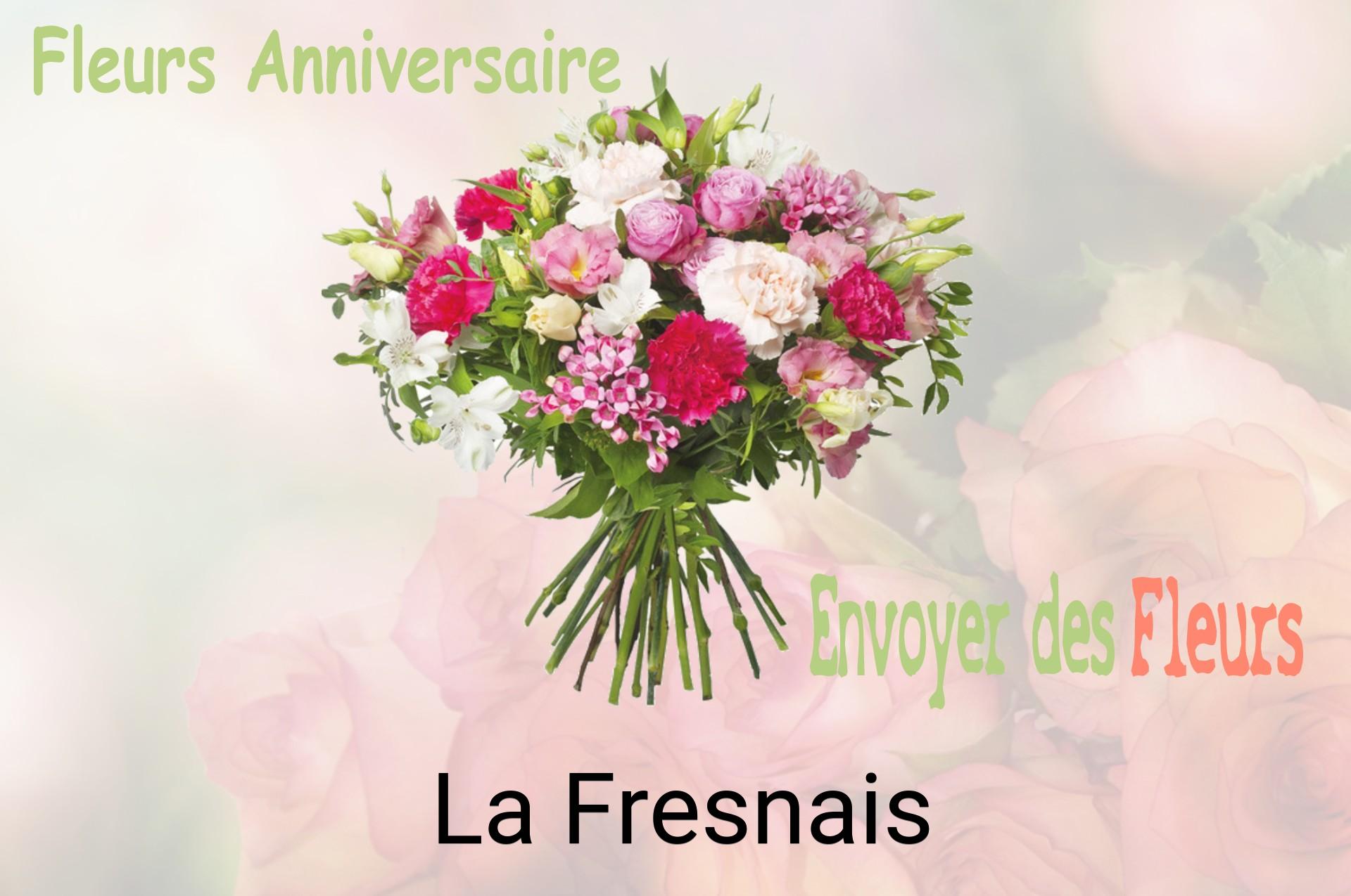 Bouquet de fleurs d’anniversaire livré à La Fresnais